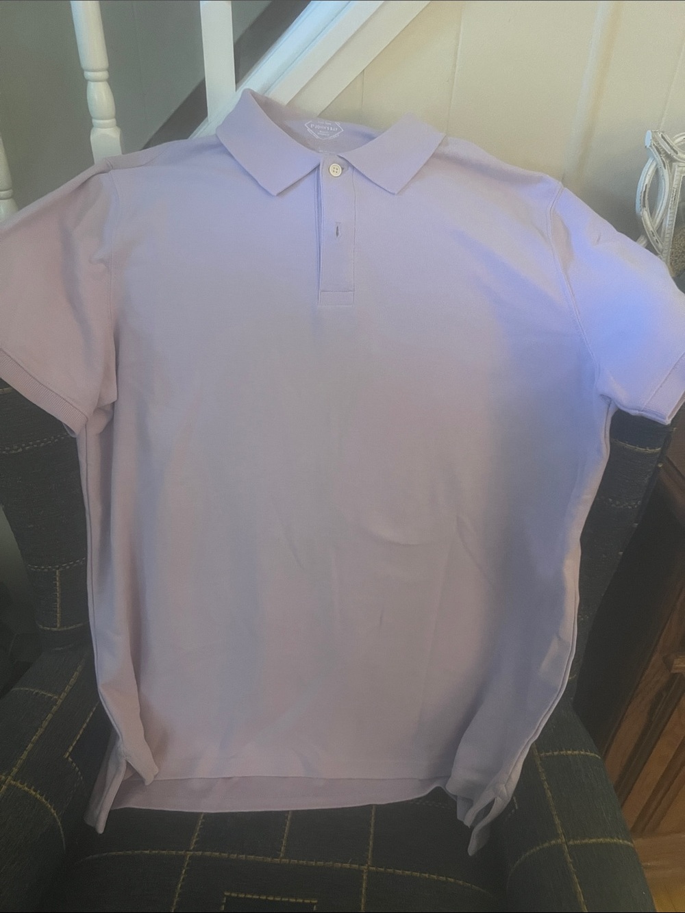 St. John's Bay Men's Polo Shirt in Light Lavender